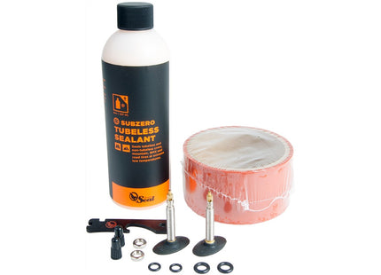 ORANGE SEAL Tubeless kit - 45 mm rim tape and Subzero selant